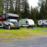 Camp Creekside, rv camping, tent camping, camprates, alaska, camping alaska, campgound